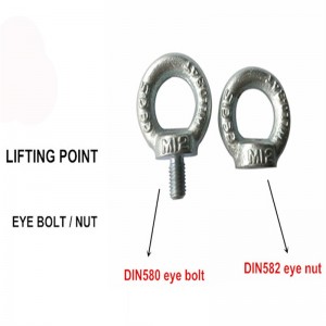 DIN580 Șurub de ridicare pentru ochi (DIN580)